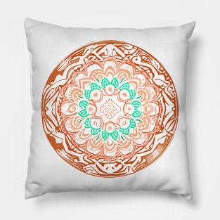 mandala Clamber Paint Pillow