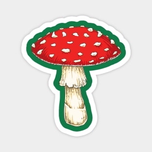 Fly Agaric Mushroom Magnet