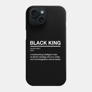 Black King - Definition Phone Case