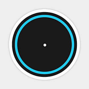 Circle with Dot Icon Magnet