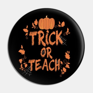 pumpkin trick or teach Pin