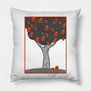 Simple apple tree Pillow