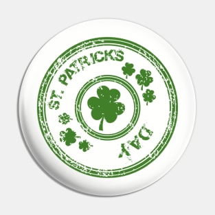 St Patrick's Day emblem Pin