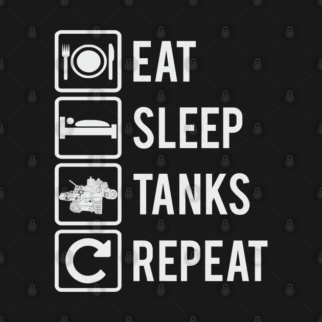 EAT, SLEEP, TANKS, REPEAT by FAawRay