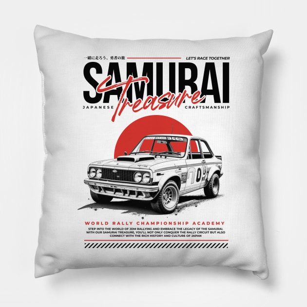 Samurai Treasure Pillow by DirtyWolf