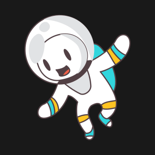 Cute Spaceman Ghost T-Shirt