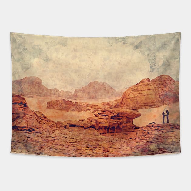 Love on the Arrakis Tapestry by happyantsstudio