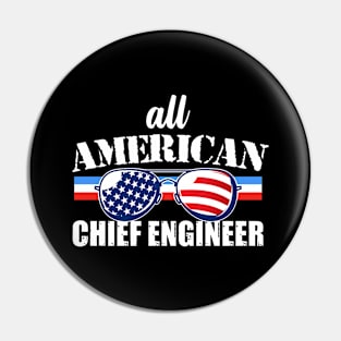 American Chief Engineer Pin