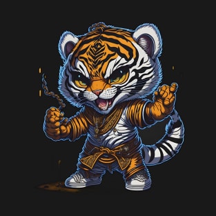 Kung Fu Tiger_003 T-Shirt