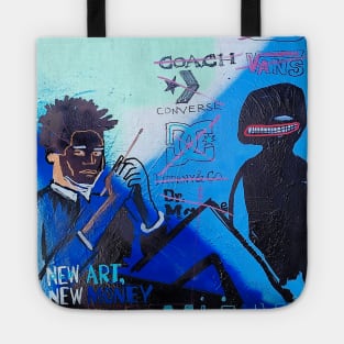 BASQUIAT NEW YORK TIMES COVER Tote