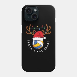 Santa's Ace Squad, Chirtmas, volleyball Phone Case