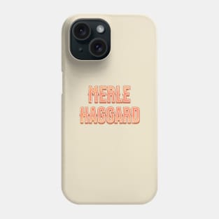 Merle text vintage Phone Case