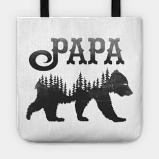 Papa Bear (Black) Tote