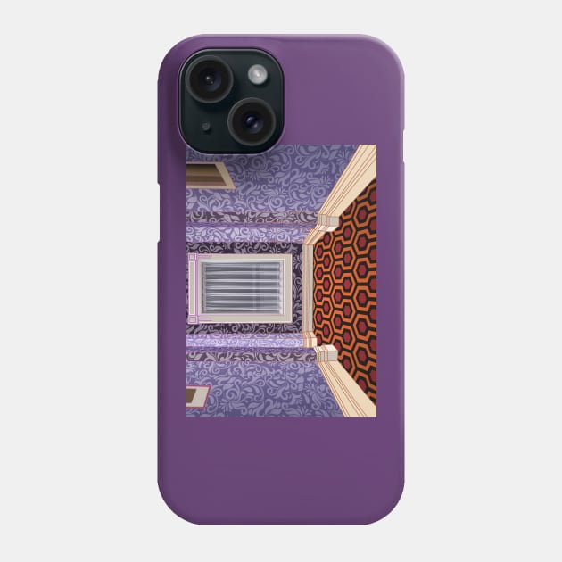 The Shining Corridor Phone Case by SteelWoolBunny