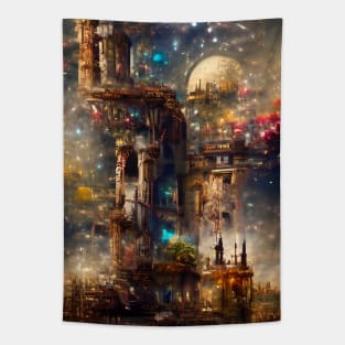 Strange City in the Galaxy Tapestry