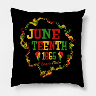 Juneteenth June 19th 1865 Freedom Day Pillow