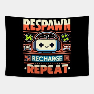 RESPAWN, RECHARGE REPEAT Tapestry