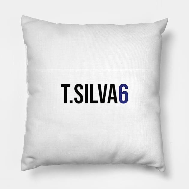 T.Silva 6 - 22/23 Season Pillow by GotchaFace