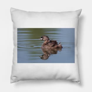 Pied-billed Grebe Pillow