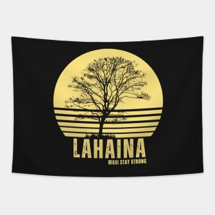 Lahaina Strong Stay Maui Wildfire Tapestry