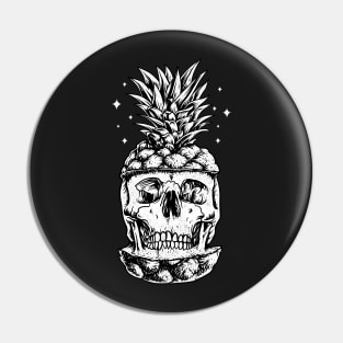 Skull Pineapple Pin