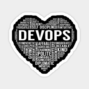 Devops Heart Magnet