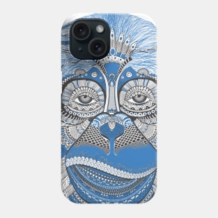 monkey art work Phone Case