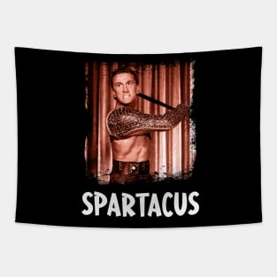 Champion of Freedom Spartacus Movie Tees Reflecting Strength and Determination Tapestry