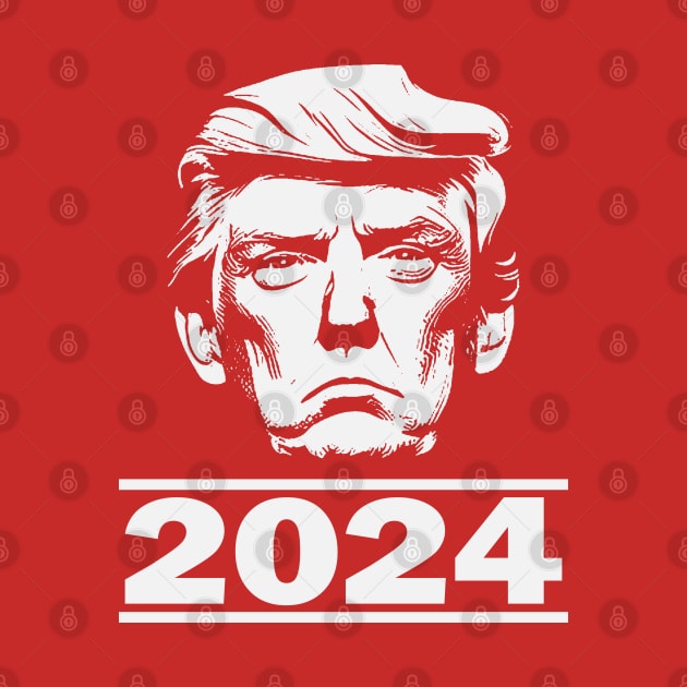 Donald Trump 2024 Mugshot by Etopix