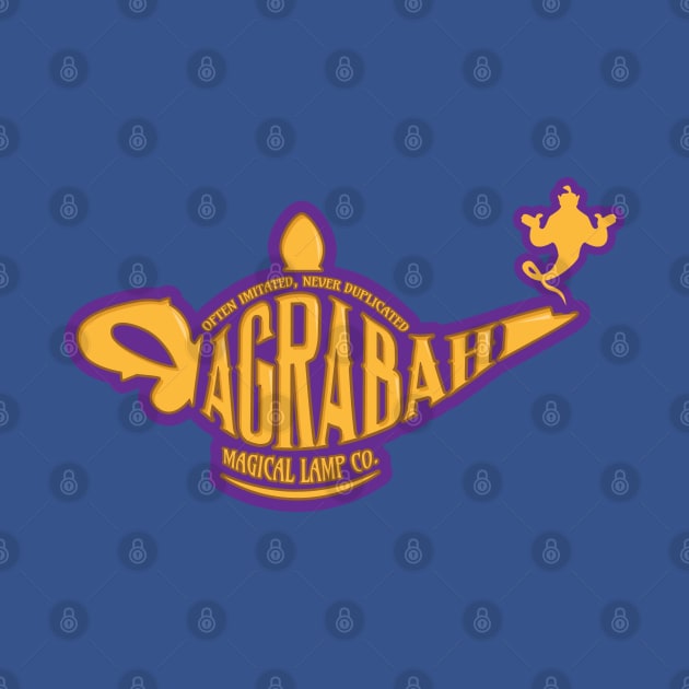 Agrabah Magical Lamp Company by DeepDiveThreads
