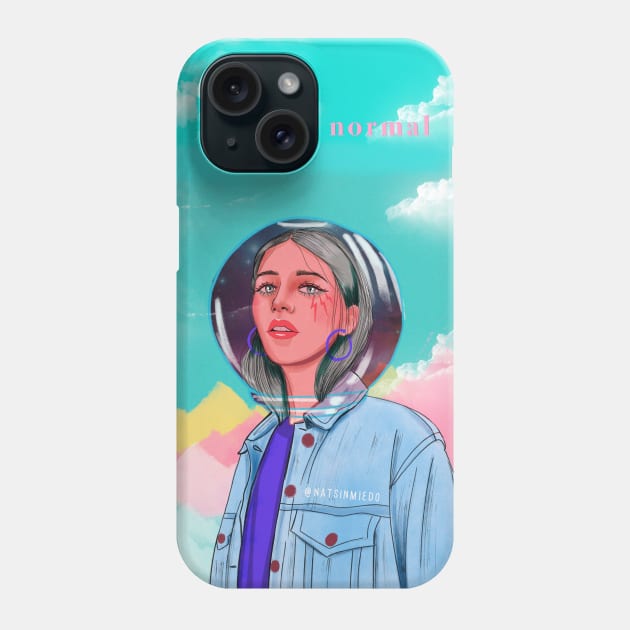 THE NEW NORMAL Phone Case by natsinmiedo