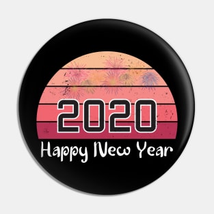 Happy New Year 2020 Pin