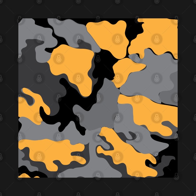 Grey, yellow and black urban camo by Samuelproductions19