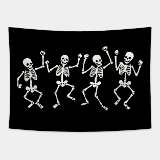 Spooky, scary skeletons Tapestry