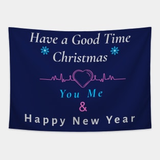 Chirtmas and happy new year You Me Tapestry