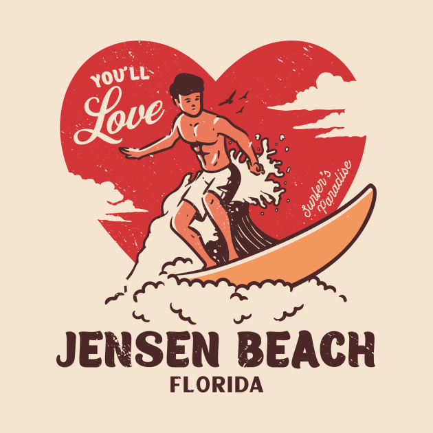 Vintage Surfing You'll Love Jensen Beach, Florida // Retro Surfer's Paradise by Now Boarding