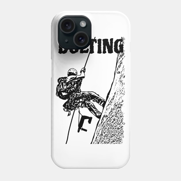 Climbing - Bolting Phone Case by Birding_by_Design