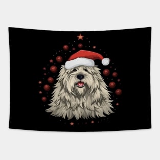 Komondor Christmas Tapestry