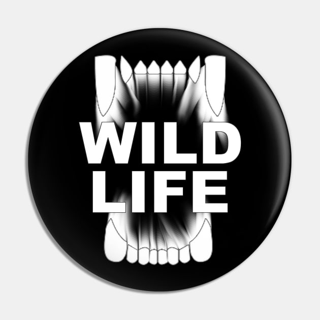 Wild Life - Rewilding Pin by SpassmitShirts