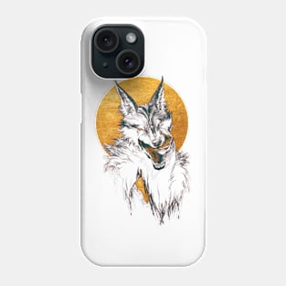 Ferocious Wolf Head Phone Case