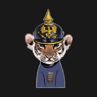 Tiger cub with spike helmet. T-Shirt