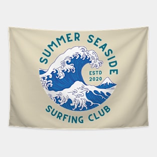 Surfing Club Surfer Tapestry