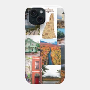 new hampshire aesthetic collage Phone Case