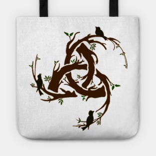 wood celtic Tote