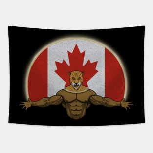 Cheetah Canada Tapestry