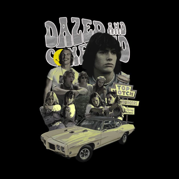 Dazed and Confused Classic Retro Grey by Krisna Pragos