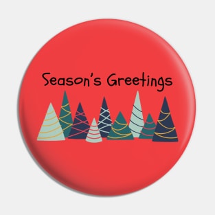 Season's Greetings Pin