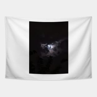 Moonlit Clouds Tapestry