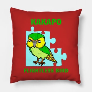 Kakapo parrot bird Pillow