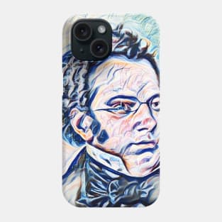 Franz Schubert Portrait | Franz Schubert Artwork 11 Phone Case